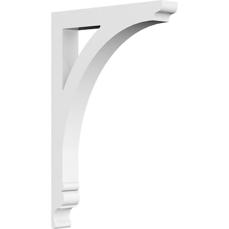 Ekena Millwork Legacy Architectural Grade PVC Bracket, 5/8"W X 4"D X 6"H BKTP01X04X06LE